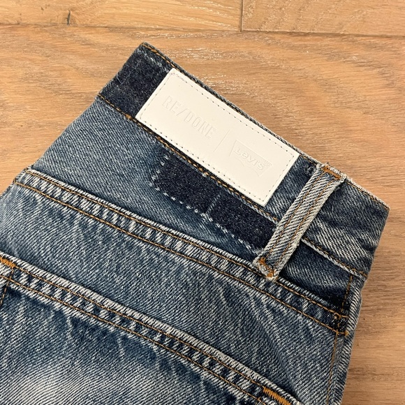 Redone Dark Wash Levis - Picture 6 of 6